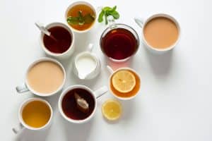 Diferentes tipos de té