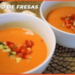 Gazpacho de fresas. Receta fácil