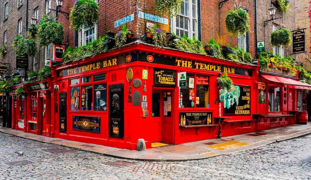 Lugares emblemáticos y comida típica de Dublín