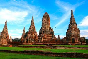 Antiguo templo en Ayutthaya