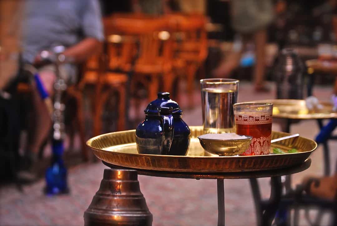 Té, bebida típica de la gastronomía de Egipto