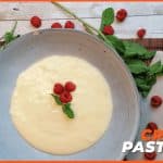 Crema pastelera para una tarta y otros postres