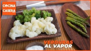 Cómo cocinar verduras al vapor