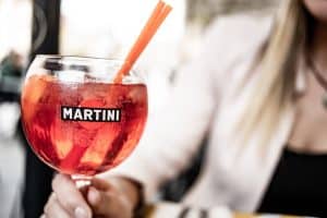Copa de vermut Martini