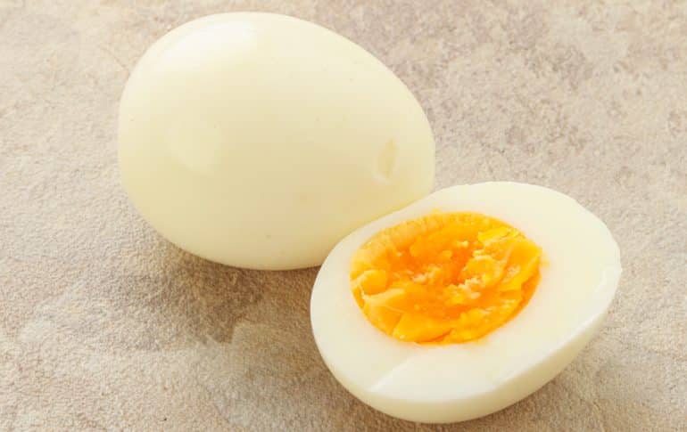 Receta de cómo hacer un huevo duro al microondas