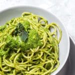 Espaguetis al Pesto Verde