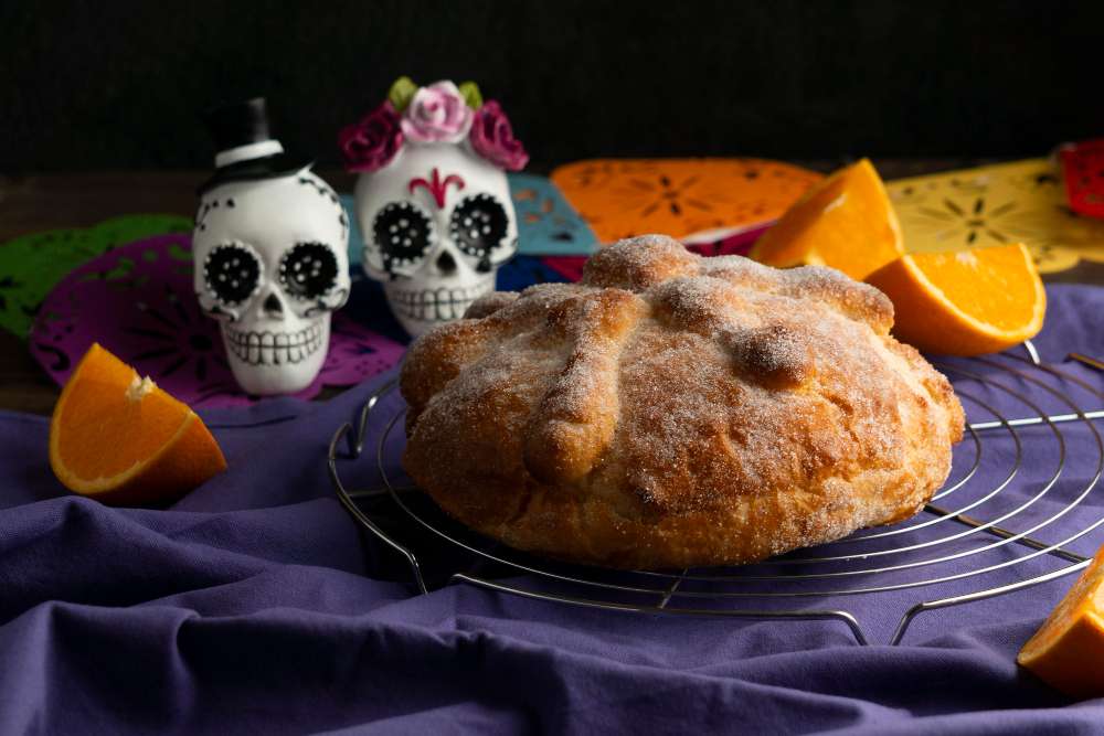 Pan de Muertos. Receta Mexicana para el día de Muertos